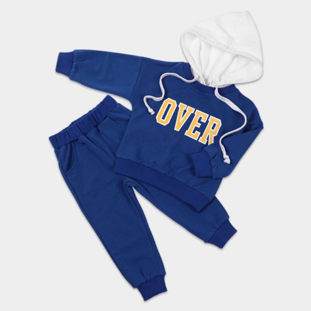 Kids Boys Girls Clothing Sets 2 Piece Blue Outfits
